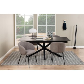 Table de salle à manger rectangulaire en céramique L200/240 NEIVA - HELLIN