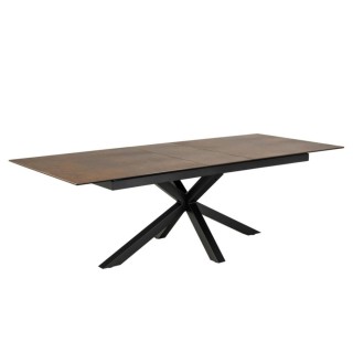 Table de salle à manger rectangulaire en céramique L200/240 NEIVA - HELLIN