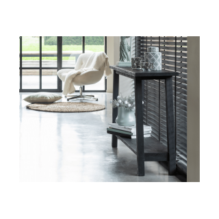 Console double plateau en bois recyclé L120 CARRIE - HELLIN