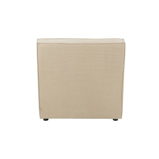 Fauteuil chauffeuse lounge en velours côtelé LORENZO - HELLIN