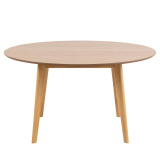 Table ronde noire : 6 à 8 personnes | Hellin