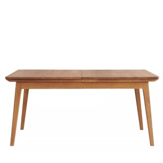 Table à manger extensible en bois massif bronze L160/240 MALLET - HELLIN