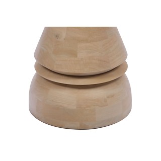 Bout de canapé rond en manguier naturel D38 PICCIO - HELLIN