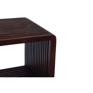 Table de chevet 1 niche en teck MILAN - HELLIN