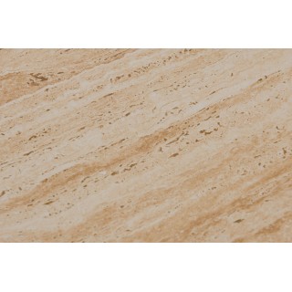 Sellette ronde en céramique et pied central beige D40 CAMILLE - HELLIN