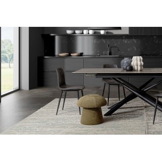 Pouf de rangement en tissu hauteur 45cm CHUPS - HELLIN