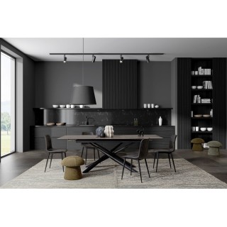 Pouf de rangement en tissu hauteur 45cm CHUPS - HELLIN