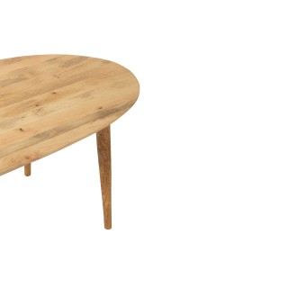 Table à manger ovale en manguier naturel 10 places L200 CAMILA - HELLIN