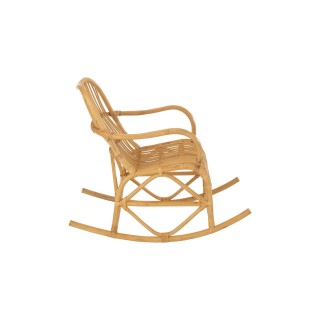 Rocking chair en rotin naturel WIDY - HELLIN