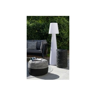 Pouf rond intérieur extérieur D50 chiné/uni PAROS - HELLIN