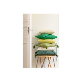 Table basse ronde en rotin naturel D60 TARO - HELLIN