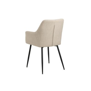 Chaises tissu avec accoudoirs – Lot de 2 YSA | Hellin