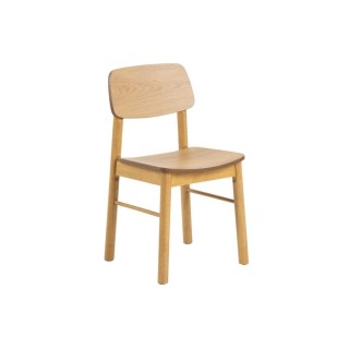 Chaises de salle à manger en bois naturel (lot de 2) IZIA - HELLIN