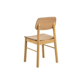 Chaises de salle à manger en bois naturel (lot de 2) IZIA - HELLIN