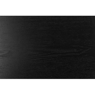 Étagère murale en métal et 4 tablettes en bois noir cendré VAIK - HELLIN