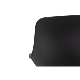 Tabourets de bar en métal et simili (lot de 2) LILIAN - HELLIN