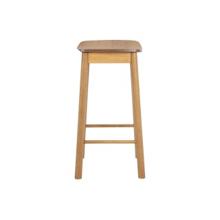 Tabourets de bar en bois naturel (lot de 2) IZIA - HELLIN
