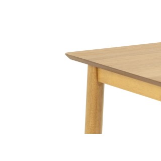 Table de salle à manger en bois naturel 4 places L120 IZIA - HELLIN