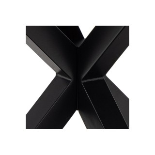 Table à manger ronde en marbre marron L120 6 personnes NEIVA - HELLIN