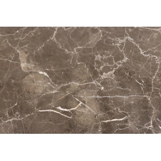 Table à manger ronde en marbre marron L120 6 personnes NEIVA - HELLIN