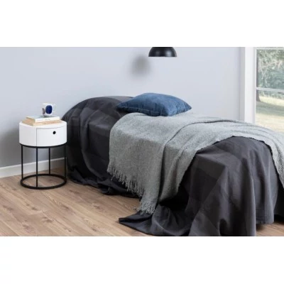 Table de chevet ronde de style contemporain LILA - HELLIN