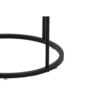 Table de chevet ronde de style contemporain LILA - HELLIN