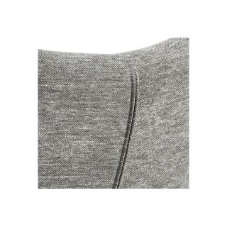 Fauteuil à oreilles pivotant avec repose-pieds en tissu BRISTOL - HELLIN