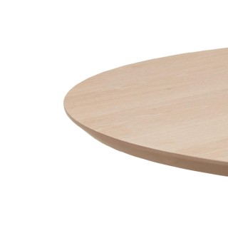 Table de salle à manger chêne blanchi L100 4 personnes TIWI - HELLIN