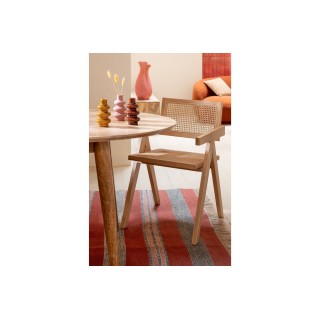 Table à manger ovale en manguier naturel 10 places L200 CAMILA - HELLIN