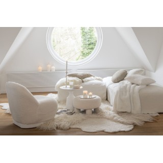 Fauteuil en velours - HELLIN