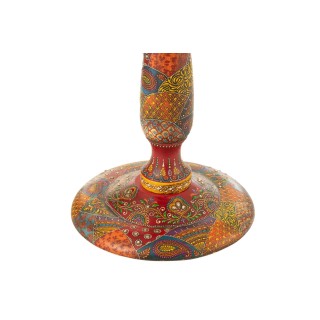 Bout de canapé en bois de manguier indienne D30 multicolore PUNE - HELLIN