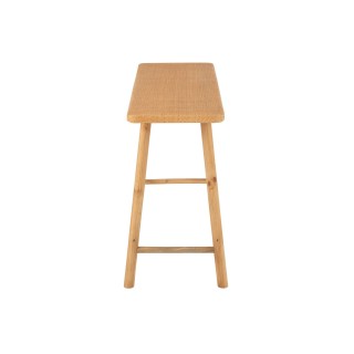 Console rectangulaire en pin et rotin naturel LAOS - HELLIN