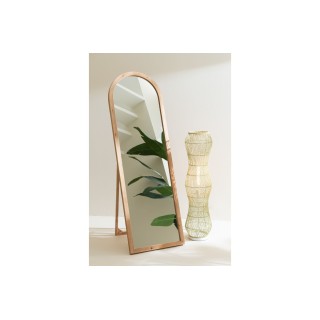 Miroir sur pied en bois naturel MAHE - HELLIN