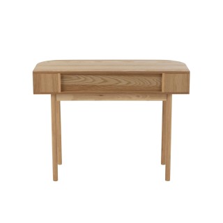 Console en bois naturel 2 tiroirs ORIGAMI - HELLIN