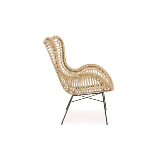 Fauteuil en rotin naturel LISA - Hellin
