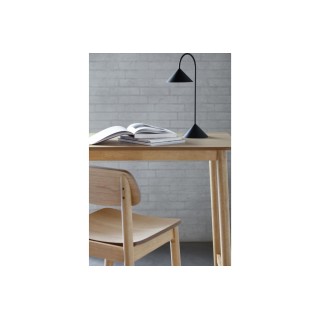 Tabourets de bar avec dossier en bois naturel (lot de 2) IZIA - HELLIN