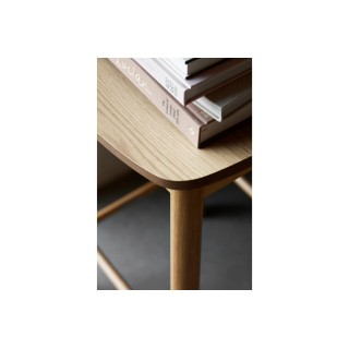 Tabourets de bar en bois naturel (lot de 2) IZIA - HELLIN