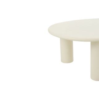 Table basse organique en bois blanc L108 AMED - HELLIN