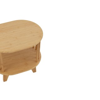 Table de chevet en bambou naturel (lot de 2) IPANEMA - HELLIN