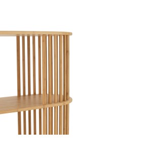 Bibliothèque en bambou naturel 4 étagères IPANEMA - HELLIN