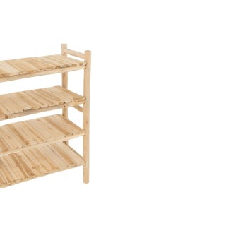 Bibliothèque basse en teck massif naturel  CATALINA - HELLIN