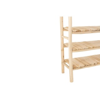 Bibliothèque basse en teck massif naturel  CATALINA - HELLIN