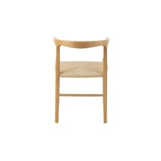 Chaises de salle à manger en corde et bois de hêtre AYA - HELLIN