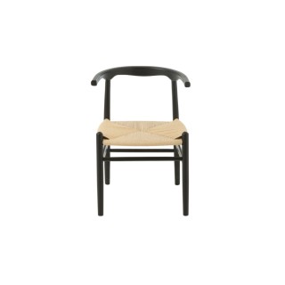 Chaises de salle à manger en corde et bois de hêtre AYA - HELLIN