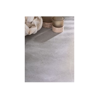 Table de jardin en pierre grise et métal L240 10 places ISAIAH - HELLIN