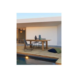 Table de jardin extensible en teck L180/240 10 places BOLONIA - HELLIN
