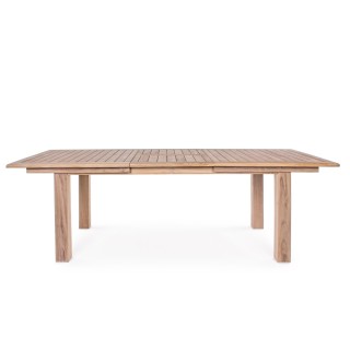 Table de jardin extensible en teck L180/240 10 places BOLONIA - HELLIN