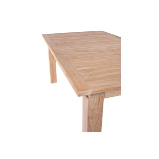Table de jardin extensible en teck L180/240 10 places BOLONIA - HELLIN