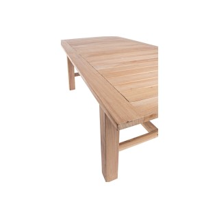Table de jardin extensible en teck L220/300 12 places BOLONIA - HELLIN
