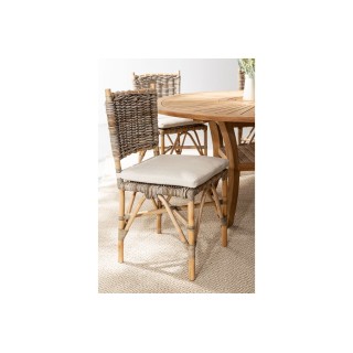 Table de jardin en teck D155 8 personnes BOLONIA - HELLIN